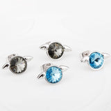 ERFA205 Fashion Charm Angel with Wings Stud Earrings