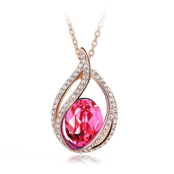 NLFA011 Charm Phoenix Eye Pendant Necklace