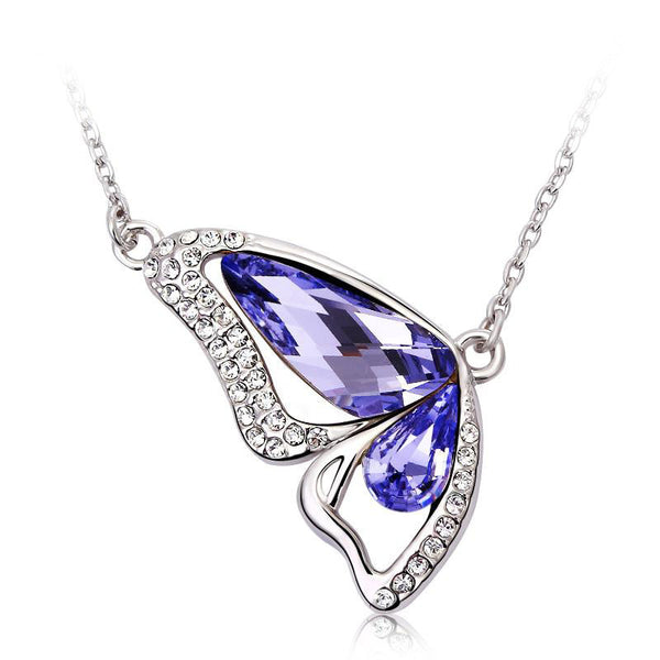 NLFA004 Charm Butterfly Pendant Necklace