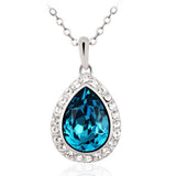 NLFA098 Classic Big Water DropPendant Necklace