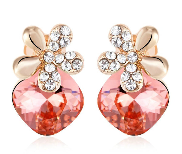 ERFA077 Fashion Charm Automn Fruits Stud Earrings