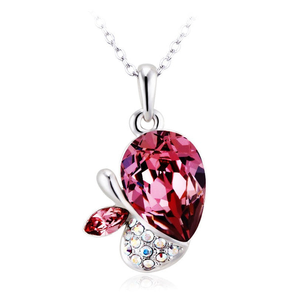 NLFA208 Charm Flower of Cupid  Pendant Necklace