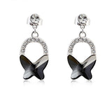 ERFA178 Fashion Charm Butterfly Stud Earrings