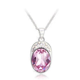 NLFA179 Charm Water Drop Pendant Necklace