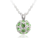 NLFA221 Charm Ball Pendant Necklace