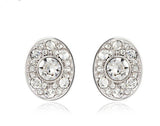 ERFA179 Fashion Charm Lotus Stud Earrings