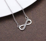 NLFA286 Charm Infinity Symbol of Love Pendant Necklace