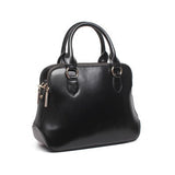 Charm Princess Solid Double Top Zippers Tote Bag