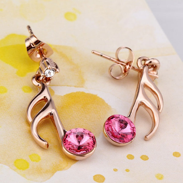 ERFA119 Fashion Charm Musical Beauty Stud Earrings