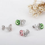 ERFA204 Fancy Charm Butterfly Stud Earrings