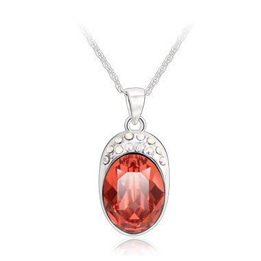 NLFA179 Charm Water Drop Pendant Necklace