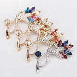 JRFBC007 Fashion Charm Phoenix Flower Brooch