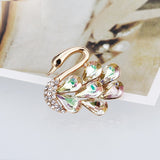 JRFBC004 Fashion Charm Swan Brooch
