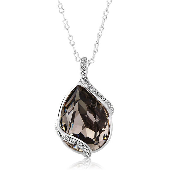 NLFA064 Charm Ocean Heart Pendant Necklace
