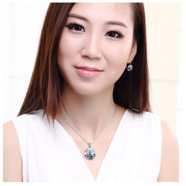 NLFA103 Fashion Sky of Galaxy Pendant Necklace