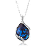 NLFA064 Charm Ocean Heart Pendant Necklace