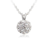 NLFA221 Charm Ball Pendant Necklace