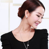 ERFA199 Fashion Charm Round Triangle Stud Earrings
