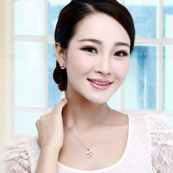 ERFA214 Classical Charm Crown  Stud Earrings