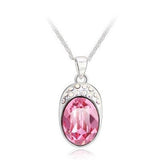 NLFA179 Charm Water Drop Pendant Necklace