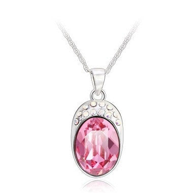 NLFA179 Charm Water Drop Pendant Necklace