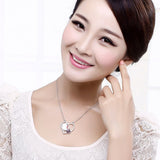 NLFA308 Trendy Lovely Kitty Pendant Necklace