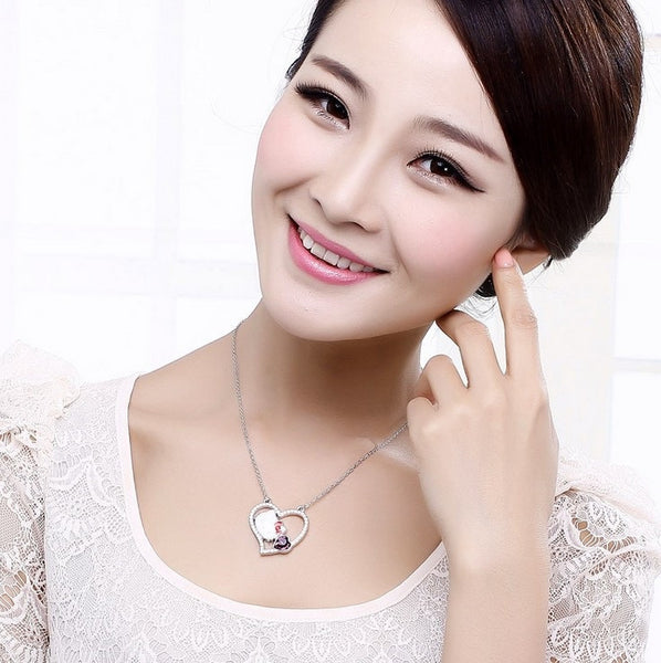 NLFA308 Trendy Lovely Kitty Pendant Necklace