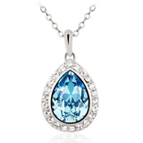 NLFA098 Classic Big Water DropPendant Necklace