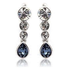 ERFA043 Fashion Charm Water Drops in Gourd Stud Earrings