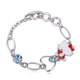 BLFA081 Fashion Charm Kitty Bracelet