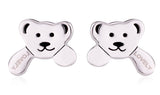 ERFA073 Fashion Charm Bear Stud Earrings