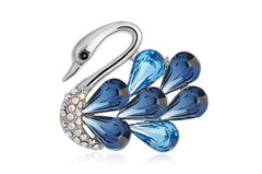 JRFBC004 Fashion Charm Swan Brooch