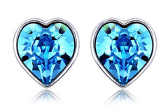 ERFA154 Fashion Charm Classical Heart Stud Earrings