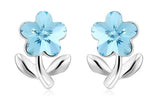 ERFA219 Trendy Classical Blossoming Flower Stud Earrings