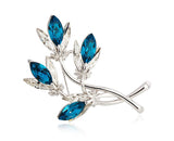 JRFBC010 Fashion Charm Big Branch Of Flower Brooch