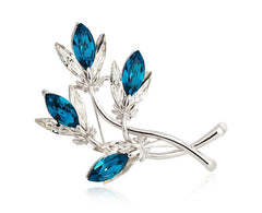 JRFBC010 Fashion Charm Big Branch Of Flower Brooch
