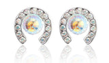 ERFA212 Fashion Charm Half Circle Stud Earrings