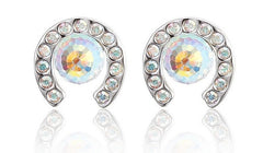 ERFA212 Fashion Charm Half Circle Stud Earrings