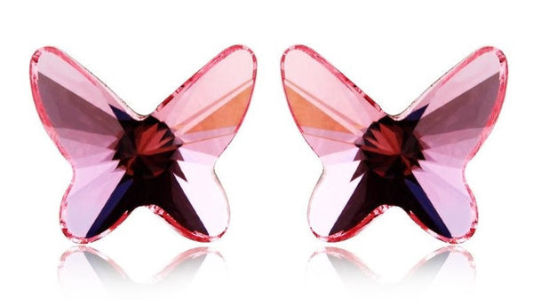 ERFA046 Fashion Charm Butterfly Stud Earrings