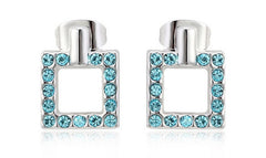 ERFA190 Fashion Charm Small Rectangle Stud Earrings