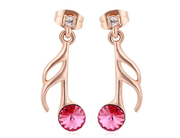 ERFA119 Fashion Charm Musical Beauty Stud Earrings