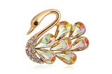JRFBC004 Fashion Charm Swan Brooch