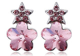 ERFA221 Classical Charm The Birch Tree Stud Earrings