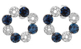 ERFA132 Fashion Charm Circle of Beauty Stud Earrings