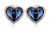 ERFA004 Trendy Charm Lovely Hearts Stud Earrings