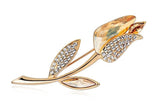 JRFBC009 Fashion Charm Beautiful Tuplip Brooch
