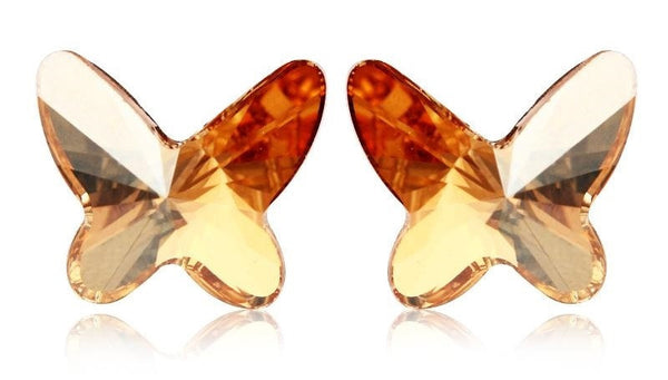 ERFA046 Fashion Charm Butterfly Stud Earrings