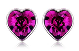 ERFA154 Fashion Charm Classical Heart Stud Earrings