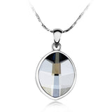 NLFA312 Trendy Water Drop Pendant Necklace