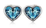 ERFA004 Trendy Charm Lovely Hearts Stud Earrings